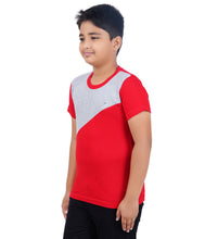 Load image into Gallery viewer, Kiddeo Boys Halfsleeve Colourblock T-shirts(E)