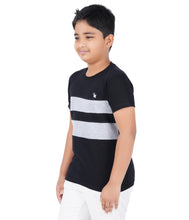 Load image into Gallery viewer, Kiddeo Boys Halfsleeve Colourblock T-shirts(F)