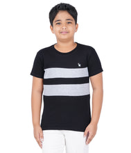 Load image into Gallery viewer, Kiddeo Boys Halfsleeve Colourblock T-shirts(F)