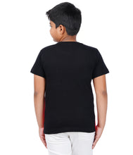 Load image into Gallery viewer, Kiddeo Boys Halfsleeve Colourblock T-shirts(B)