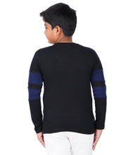 Load image into Gallery viewer, Kiddeo Boys Fullsleeve Colourblock T-shirts(F)