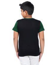 Load image into Gallery viewer, Kiddeo Boys Halfsleeve Colourblock T-shirts(A)