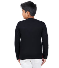 Load image into Gallery viewer, Kiddeo Boys Fullsleeve Colourblock T-shirts(B)