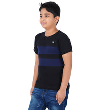 Load image into Gallery viewer, Kiddeo Boys Halfsleeve Colourblock T-shirts(F)