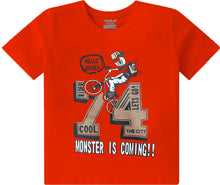 Load image into Gallery viewer, Kiddeo Boys HalfSleeve  T-Shirts (Pack of 5)
