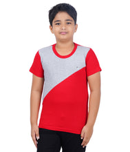 Load image into Gallery viewer, Kiddeo Boys Halfsleeve Colourblock T-shirts(E)

