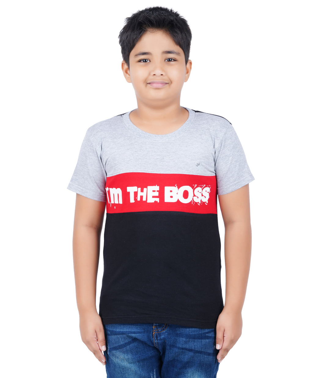 Kiddeo Boys Halfsleeve Colourblock T-shirts(C)