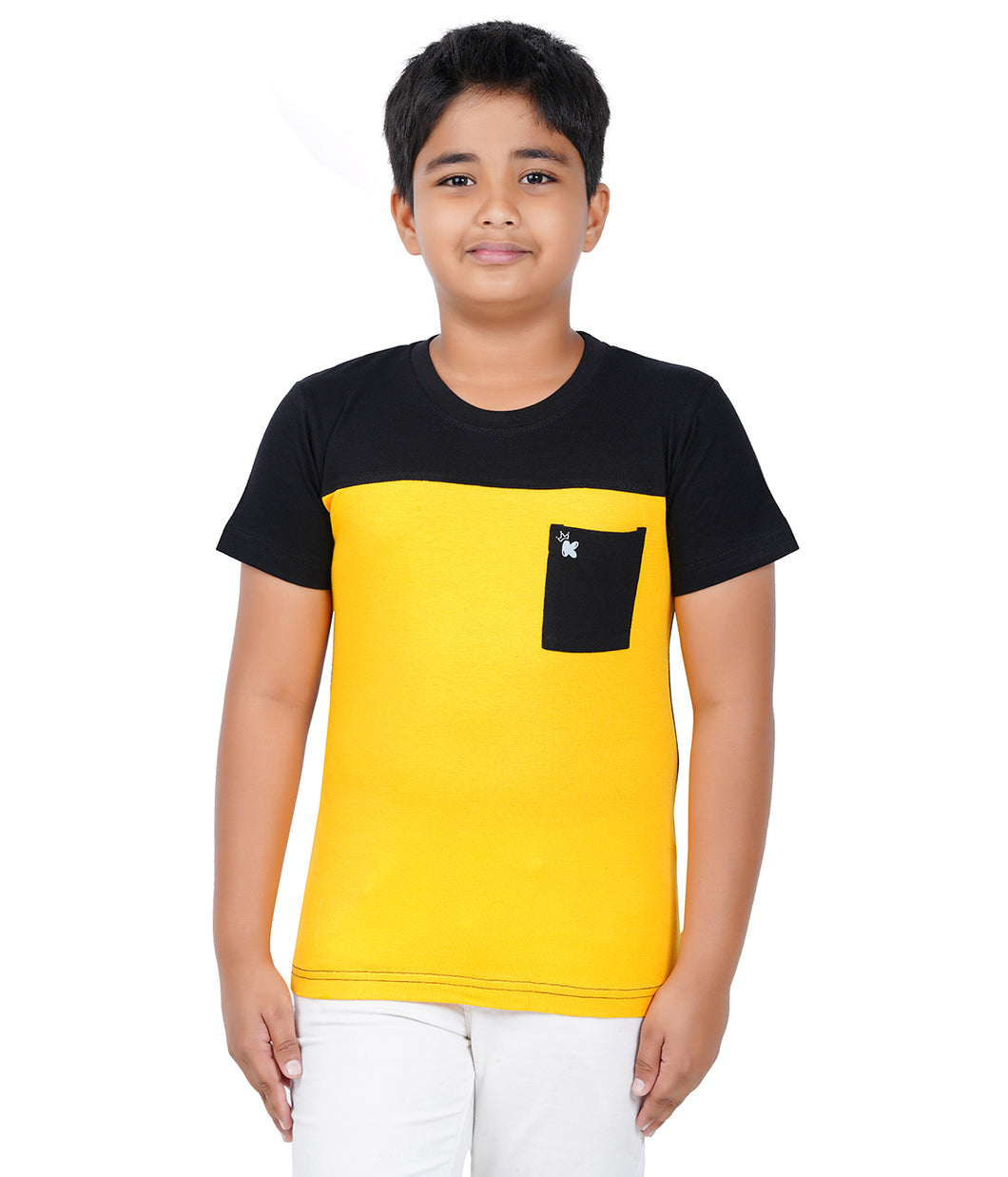 Kiddeo Boys Halfsleeve Colourblock T-shirts(B)