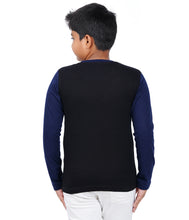 Load image into Gallery viewer, Kiddeo Boys Fullsleeve Colourblock T-shirts(C)
