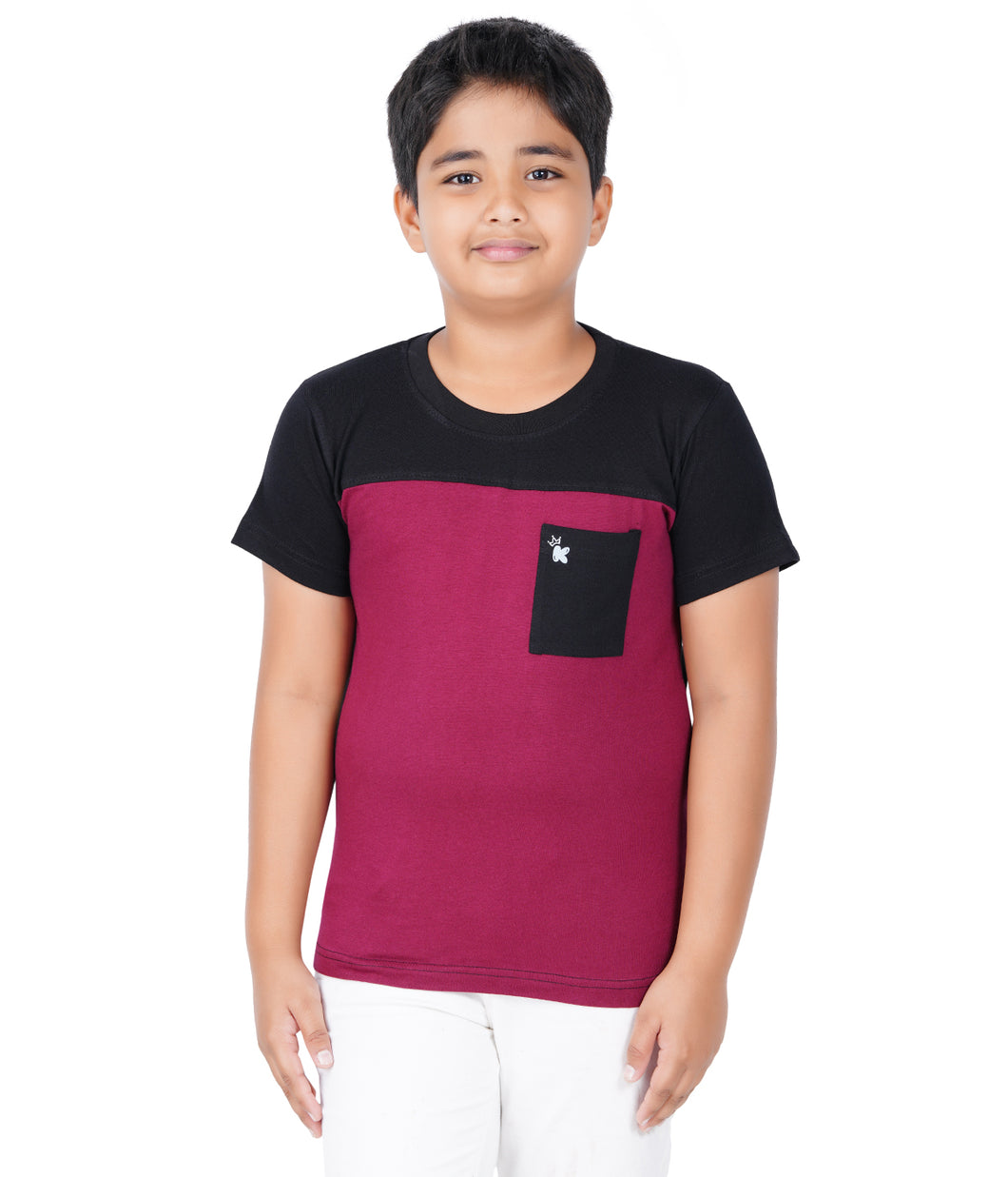 Kiddeo Boys Halfsleeve Colourblock T-shirts(B)