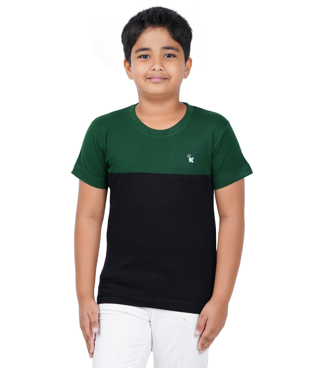 Kiddeo Boys Halfsleeve Colourblock T-shirts(A)