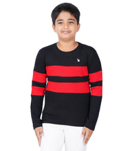 Load image into Gallery viewer, Kiddeo Boys Fullsleeve Colourblock T-shirts(F)
