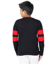 Load image into Gallery viewer, Kiddeo Boys Fullsleeve Colourblock T-shirts(F)

