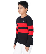 Load image into Gallery viewer, Kiddeo Boys Fullsleeve Colourblock T-shirts(F)
