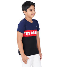 Load image into Gallery viewer, Kiddeo Boys Halfsleeve Colourblock T-shirts(C)
