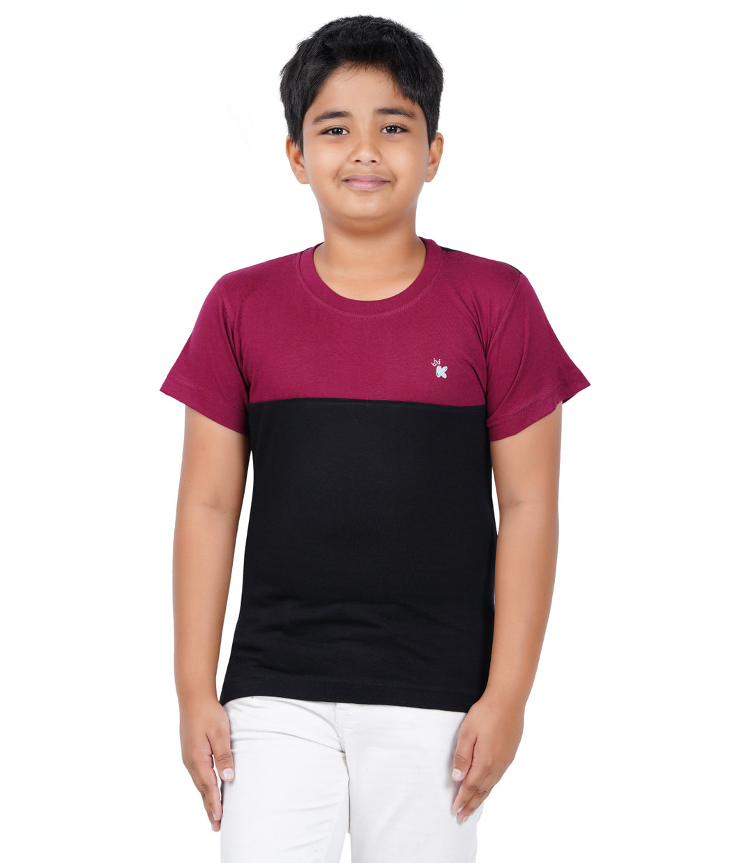 Kiddeo Boys Halfsleeve Colourblock T-shirts(A)
