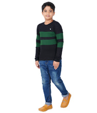 Load image into Gallery viewer, Kiddeo Boys Fullsleeve Colourblock T-shirts(F)
