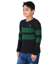 Load image into Gallery viewer, Kiddeo Boys Fullsleeve Colourblock T-shirts(F)
