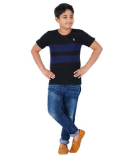 Load image into Gallery viewer, Kiddeo Boys Halfsleeve Colourblock T-shirts(F)
