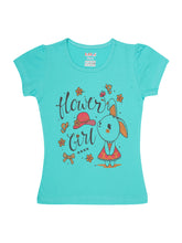 Load image into Gallery viewer, Kiddeo Girls HalfSleeve T-shirts(C6)(Pack of 5)
