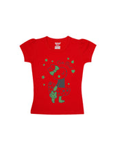 Load image into Gallery viewer, Kiddeo Girls HalfSleeve T-shirts(C3)(Pack of 5)
