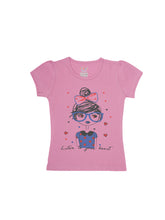 Load image into Gallery viewer, Kiddeo Girls HalfSleeve T-shirts(C4)(Pack of 5)
