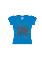 Load image into Gallery viewer, Kiddeo Girls HalfSleeve T-shirts(C4)(Pack of 5)
