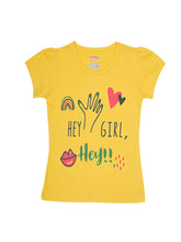 Load image into Gallery viewer, Kiddeo Girls HalfSleeve T-shirts(C1)(Pack of 5)
