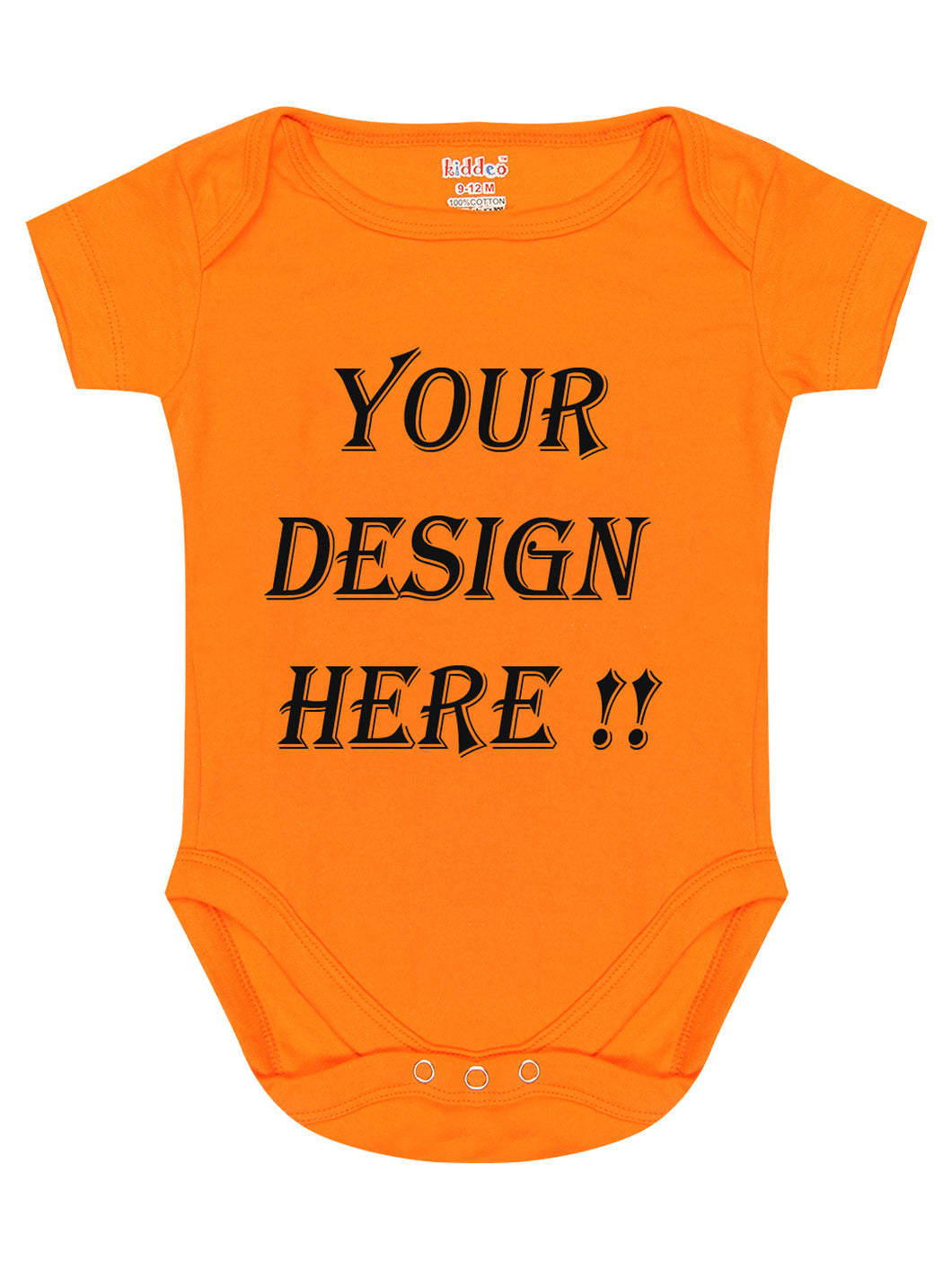 Kiddeo customisable baby body suits