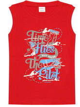 Load image into Gallery viewer, kiddeo Boys Sleeveless T-Shirts (Pack of 5)
