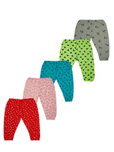 Load image into Gallery viewer, Kiddeo Baby Boys &amp; Girls Cotton Printed Pants(pack of 5)
