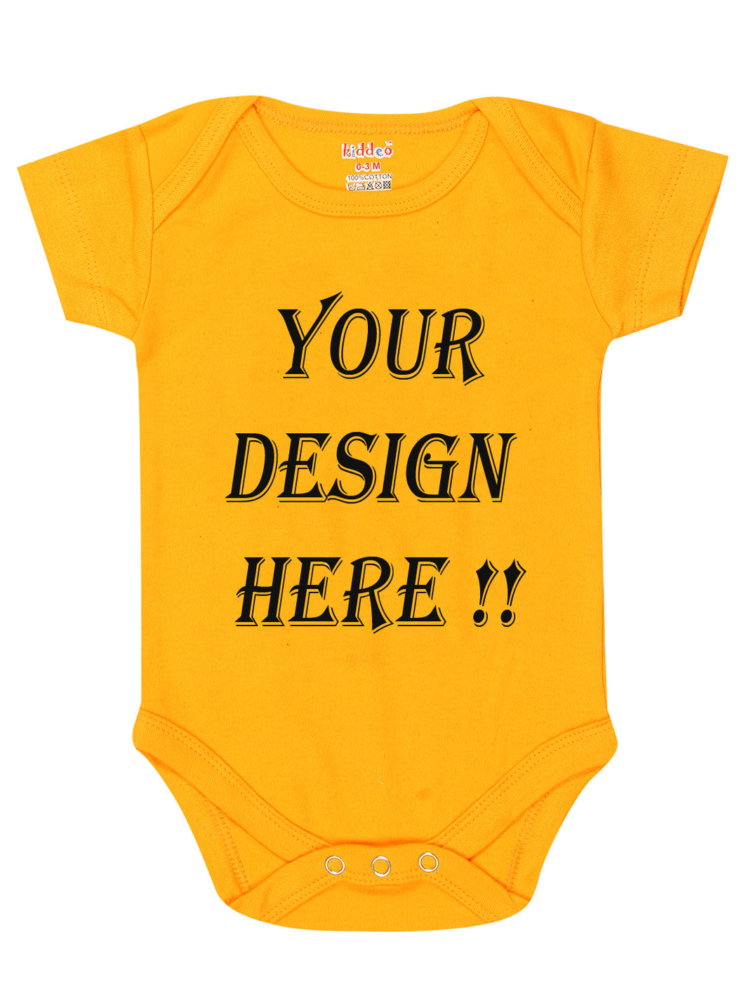 Kiddeo customisable baby body suits
