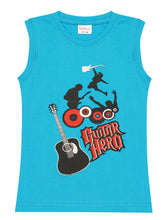 Load image into Gallery viewer, kiddeo Boys Sleeveless T-Shirts (05)(Pack of 5)
