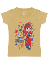 Load image into Gallery viewer, Kiddeo Girls HalfSleeve T-Shirts (pack of 5)
