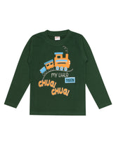 Load image into Gallery viewer, kiddeo Boys Cotton Fullsleeve T-shirt(6C-01) (Pack of 6)
