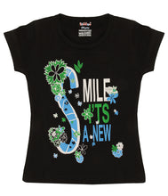 Load image into Gallery viewer, Kiddeo Girls HalfSleeve (5C-04)T-Shirts (Pack of 5)
