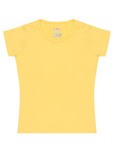 Load image into Gallery viewer, Kiddeo Girls Plain Half Sleeve T-Shirts (Pack of 4)

