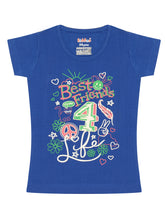 Load image into Gallery viewer, Kiddeo Girls HalfSleeve 5c-03 T-Shirts
