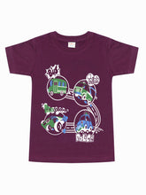 Load image into Gallery viewer, Kiddeo Boys Halfsleeve T-Shirts (Pack of 5)
