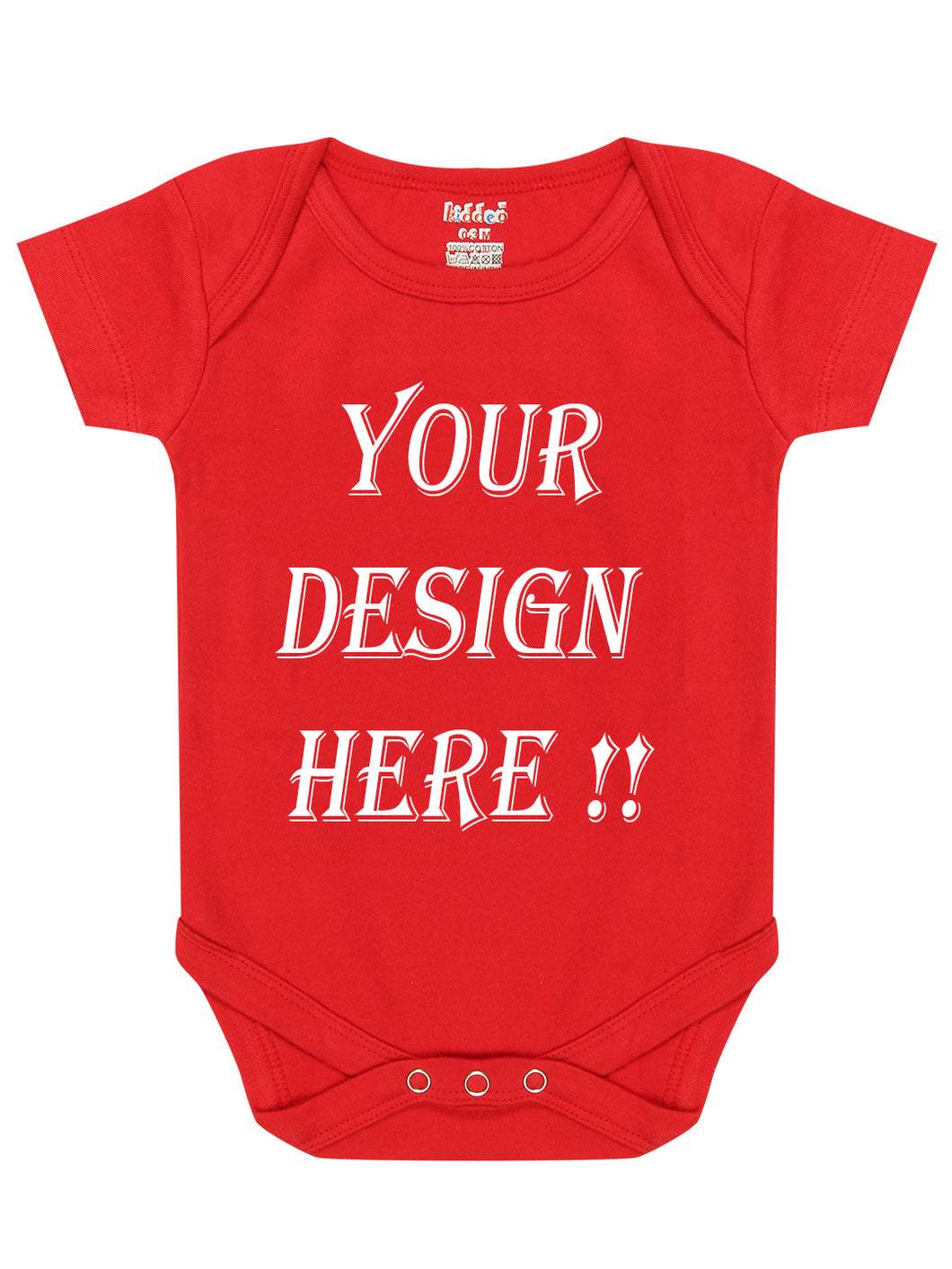 Kiddeo customisable baby body suits