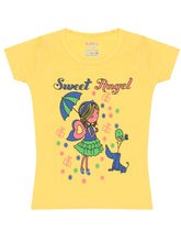 Load image into Gallery viewer, Kiddeo Girls HalfSleeve 5c-03 T-Shirts
