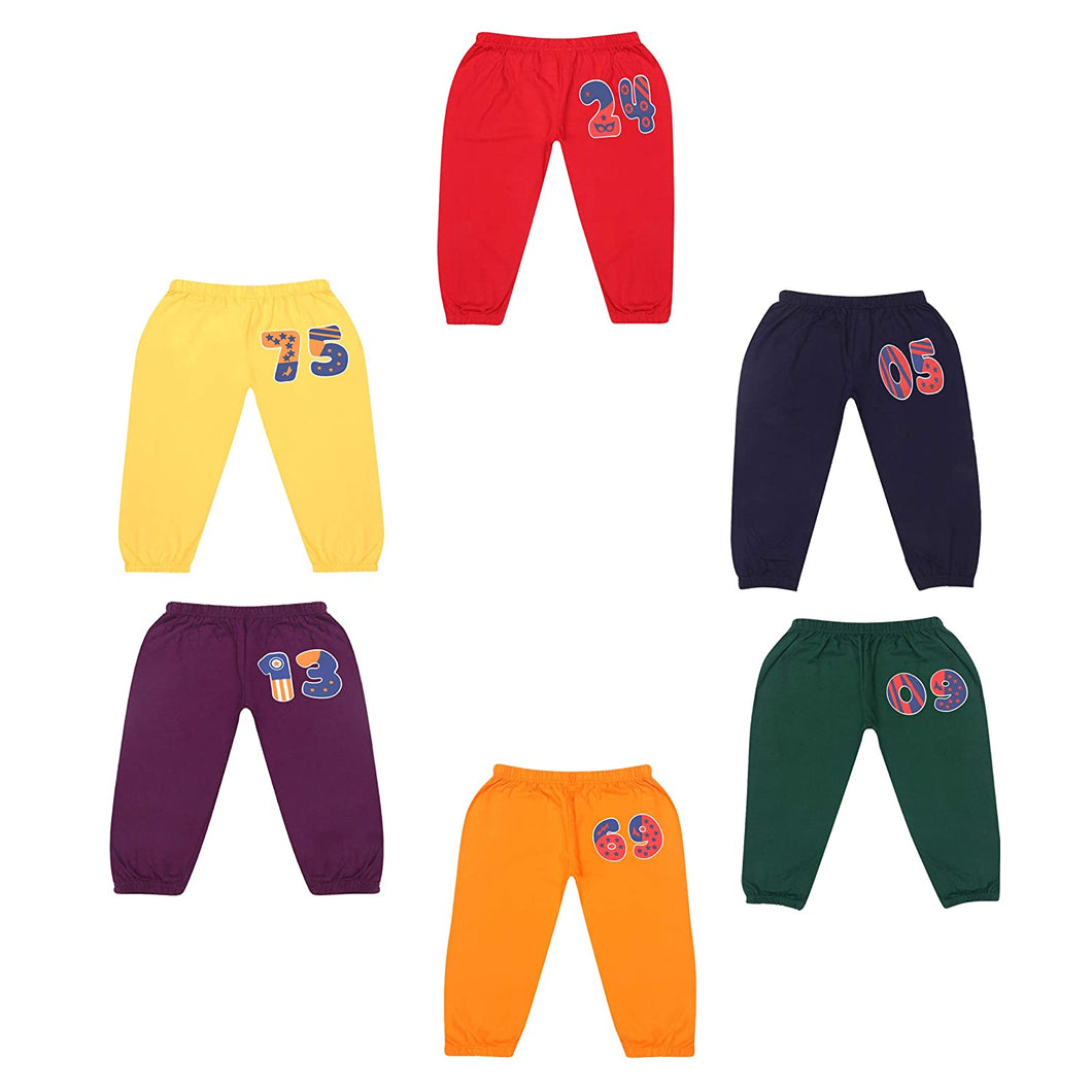Kiddeo Boy's Track Pants (Pack of 6)