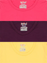 Load image into Gallery viewer, Kiddeo Girls FullSleeve T-Shirts (Pack of 3)
